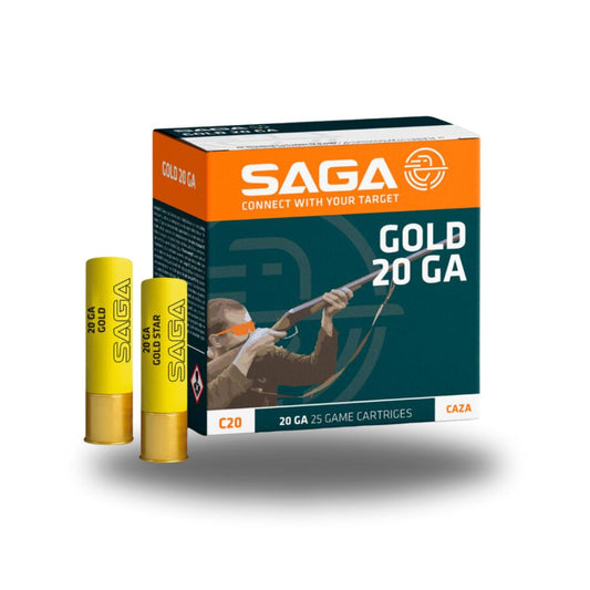 Saga | Gold Cartridges | 20G | 28gr