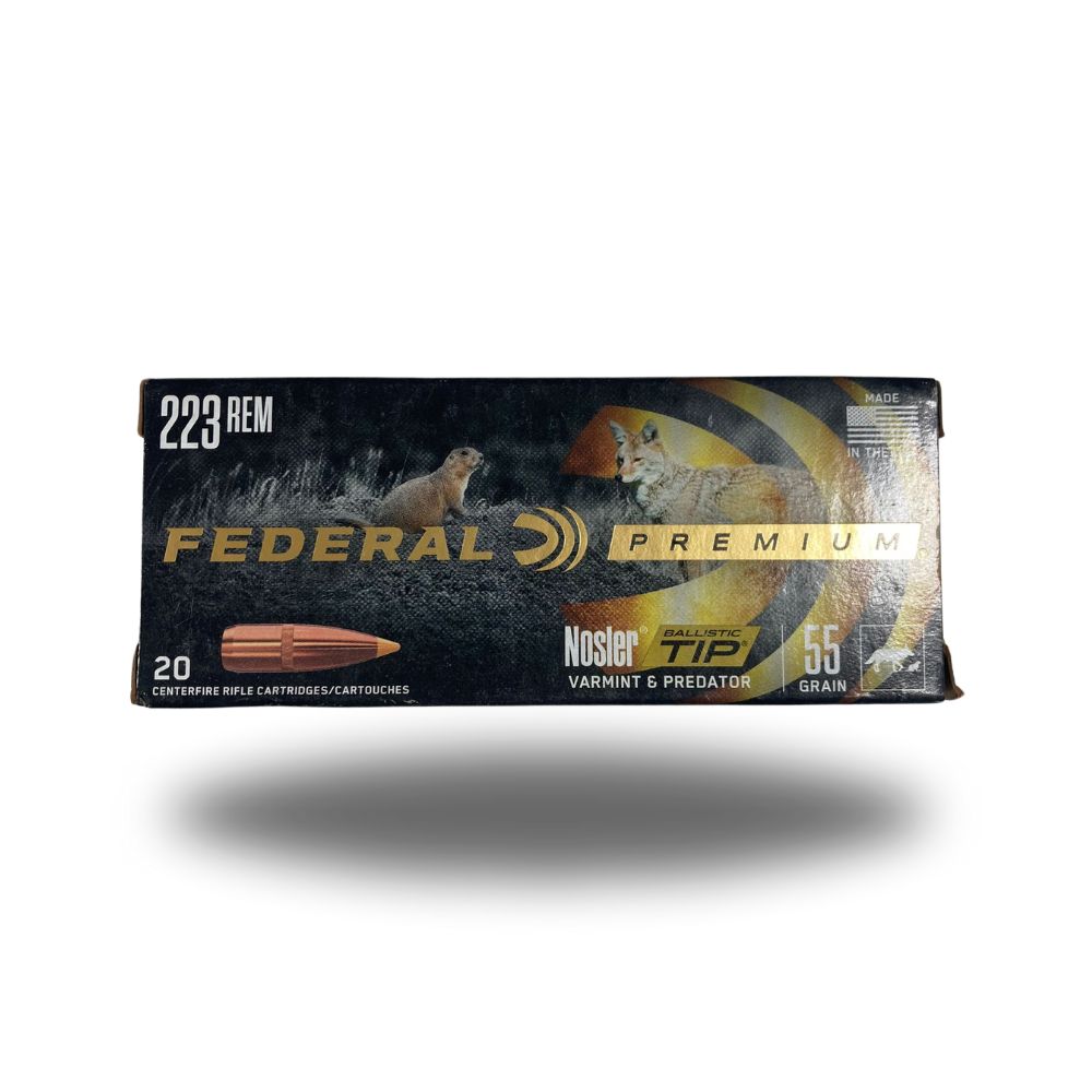Federal Premium | 223 | Nosler | Ballistic Tip | V-Shock