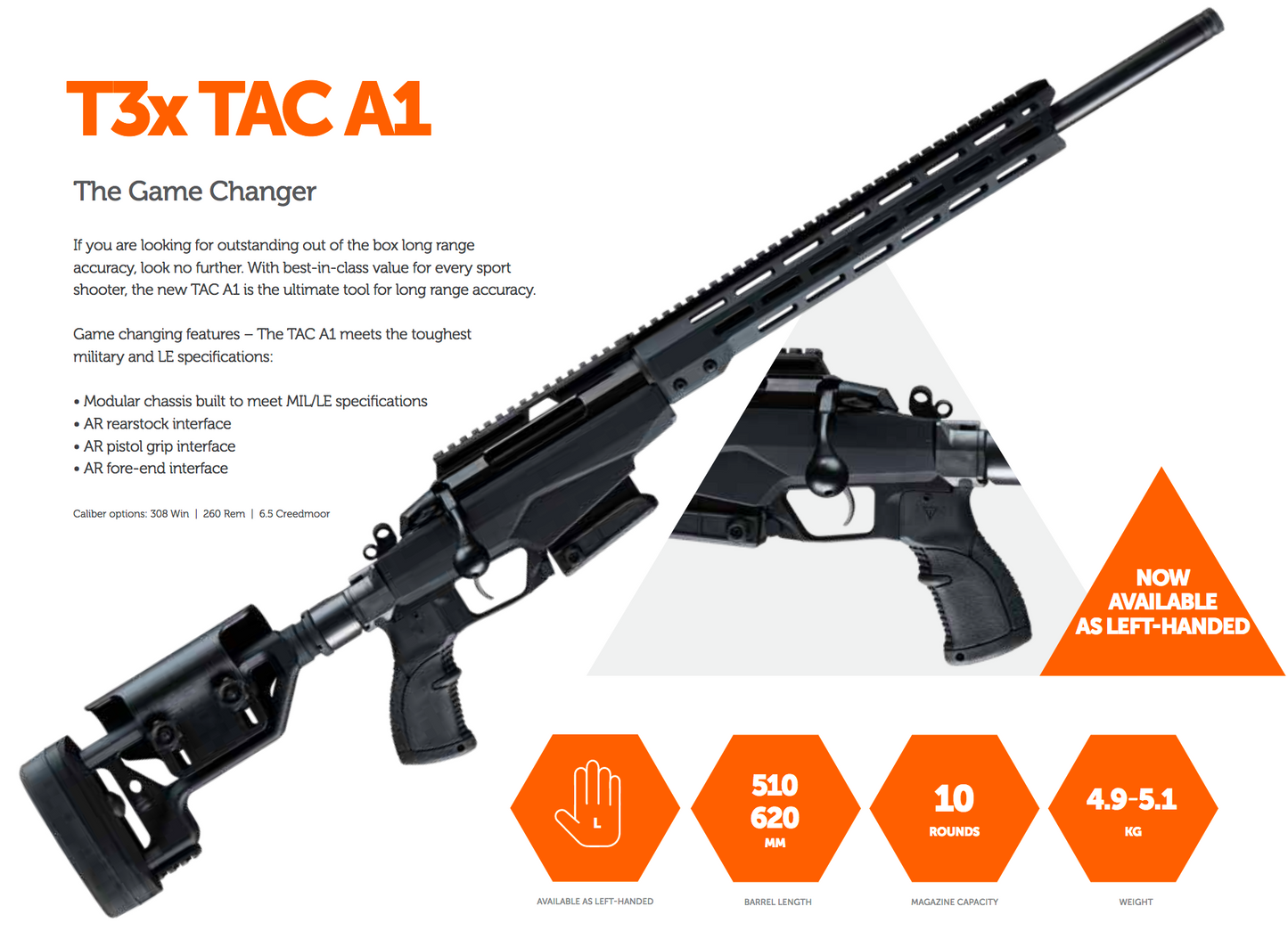 Tikka | T3X Tact A1 5/8-24 + MB