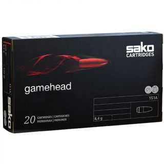 Wildhunter.ie - Sako | 22-250 Gamehead 50gr soft point - Centre Fire Ammo