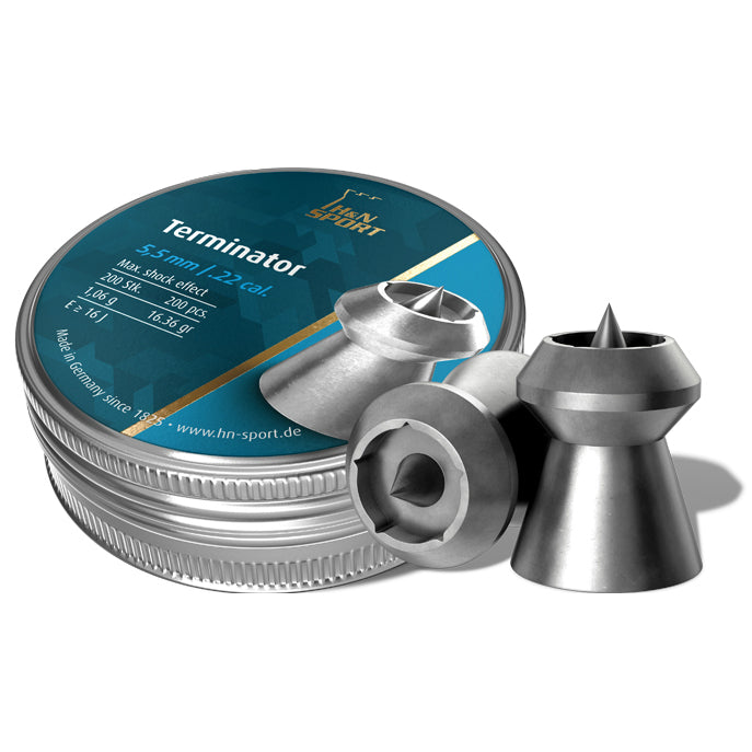 Wildhunter.ie - H&N | Terminator .22 pellets - Lead Pellets