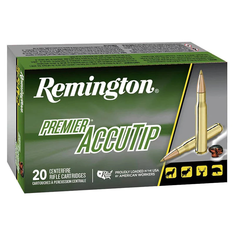 Wildhunter.ie - Remington | Premier AccuTip Centrefire Rifle Cartridges | .300 Win Mag | 180gr - Centre Fire Ammo
