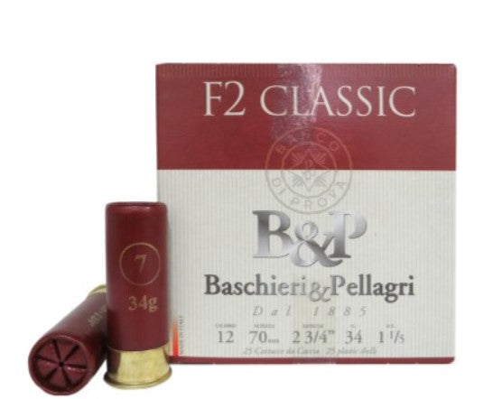 Wildhunter.ie - B&P | F2 Classic 34g - Shotgun Ammo