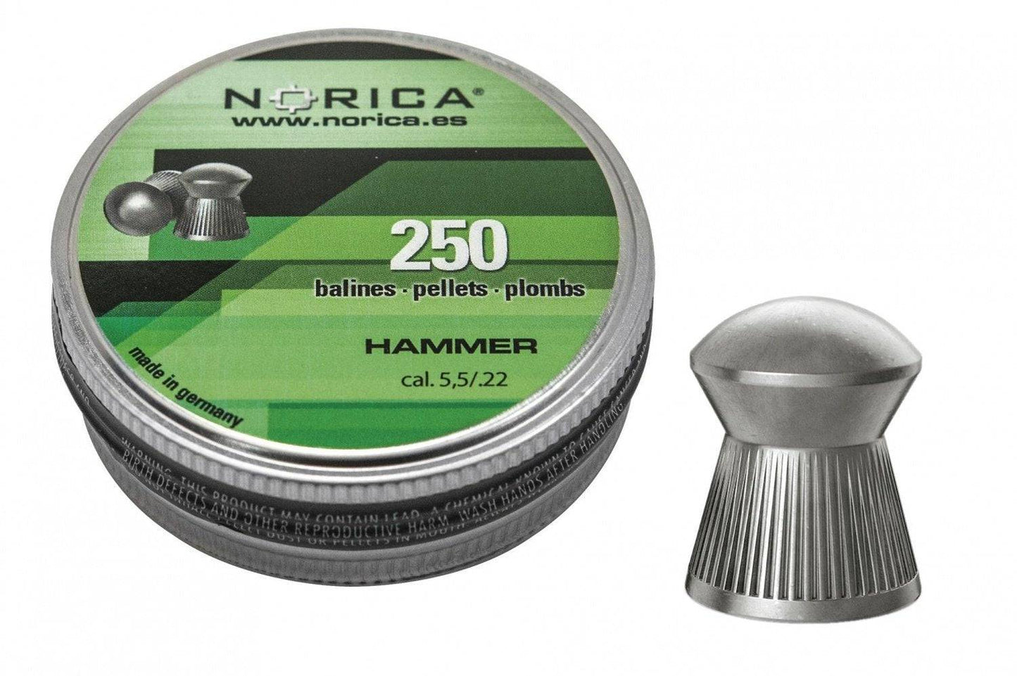 Norica | .22 Hammer Pellets