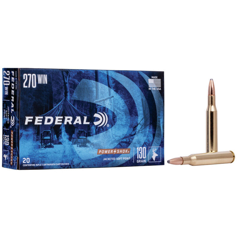 Wildhunter.ie - Federal | 270 Win | 130gr - Centre Fire Ammo