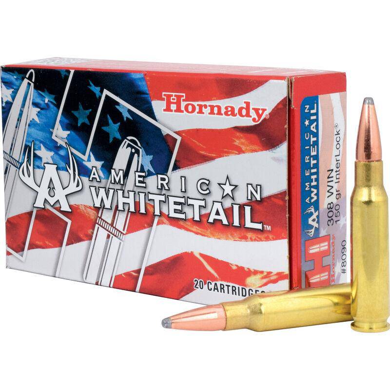 Hornady | .308 Winchester Ammunition 20 Rounds Interlock SP 150 Grains