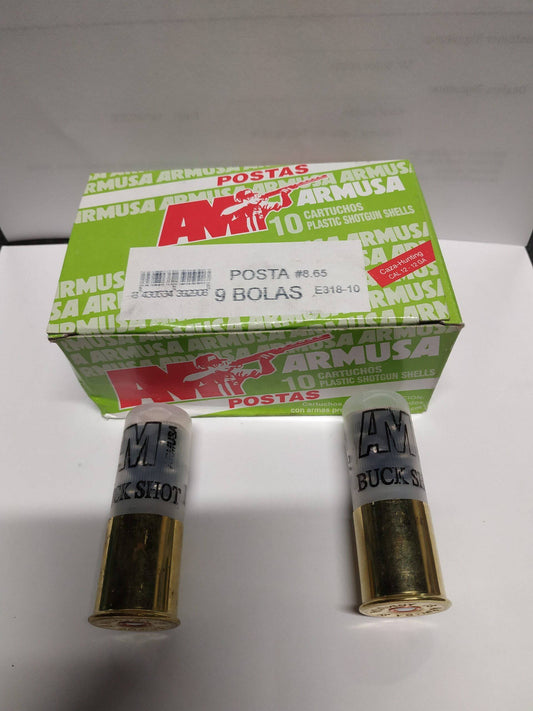 Armusa | 9 Bolas | Posta #8.65 (Buck Shot) | 12g | 33.5gm