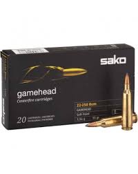 Sako Gamehead 55gr SP 22-250
