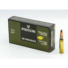 Fiocchi 308 soft point 150grs