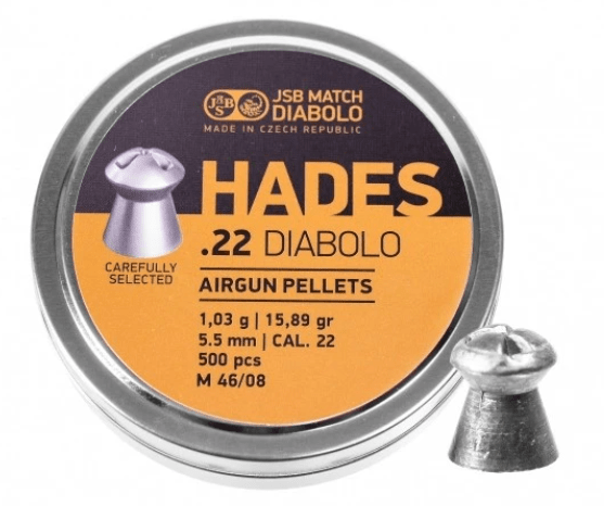 JSB Match | Hades | .22 Diabolo | Airgun Pellets