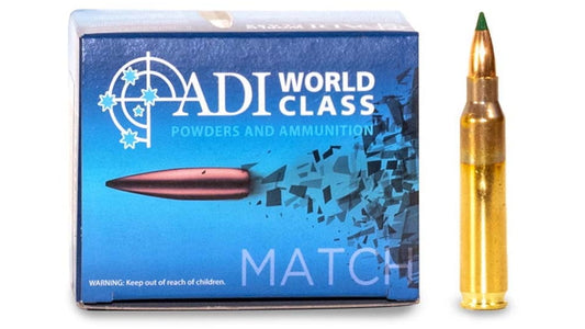 Wildhunter.ie - ADI World Class | Match Ammunition | Sierra Blitzking | 55gr | .223REM -  Centre Fire Ammo