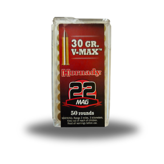 Hornady | Varmint Express | 30 Grain | V-MAX Brass | .22 Mag