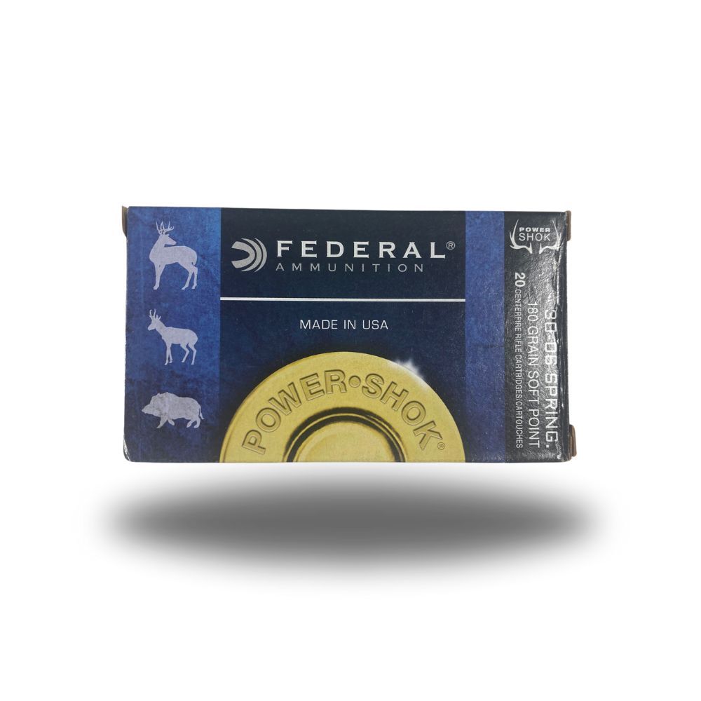 Federal Power Shok 30-06 Springfield 180gr SP