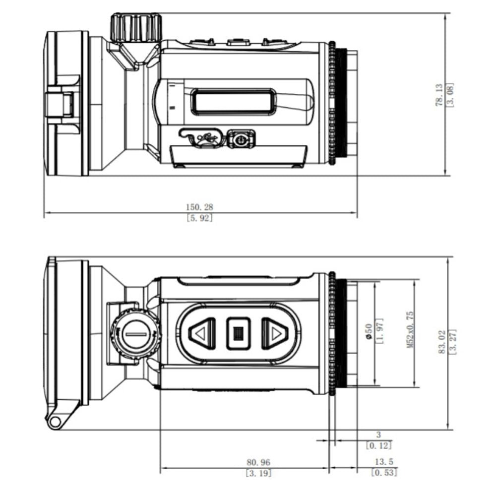 Hikmicro | Thunder Pro 3.0 50mm LRF