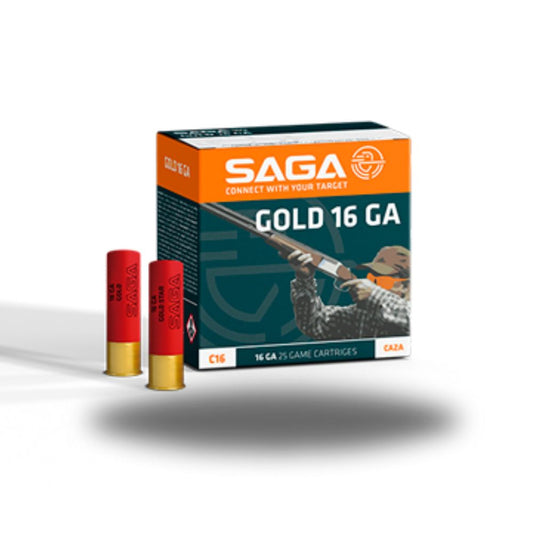 Saga | Gold 16 GA | 28g | Hunting Cartridge