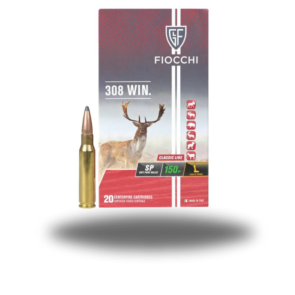 Fiocchi | 308 Soft Point | 150grs