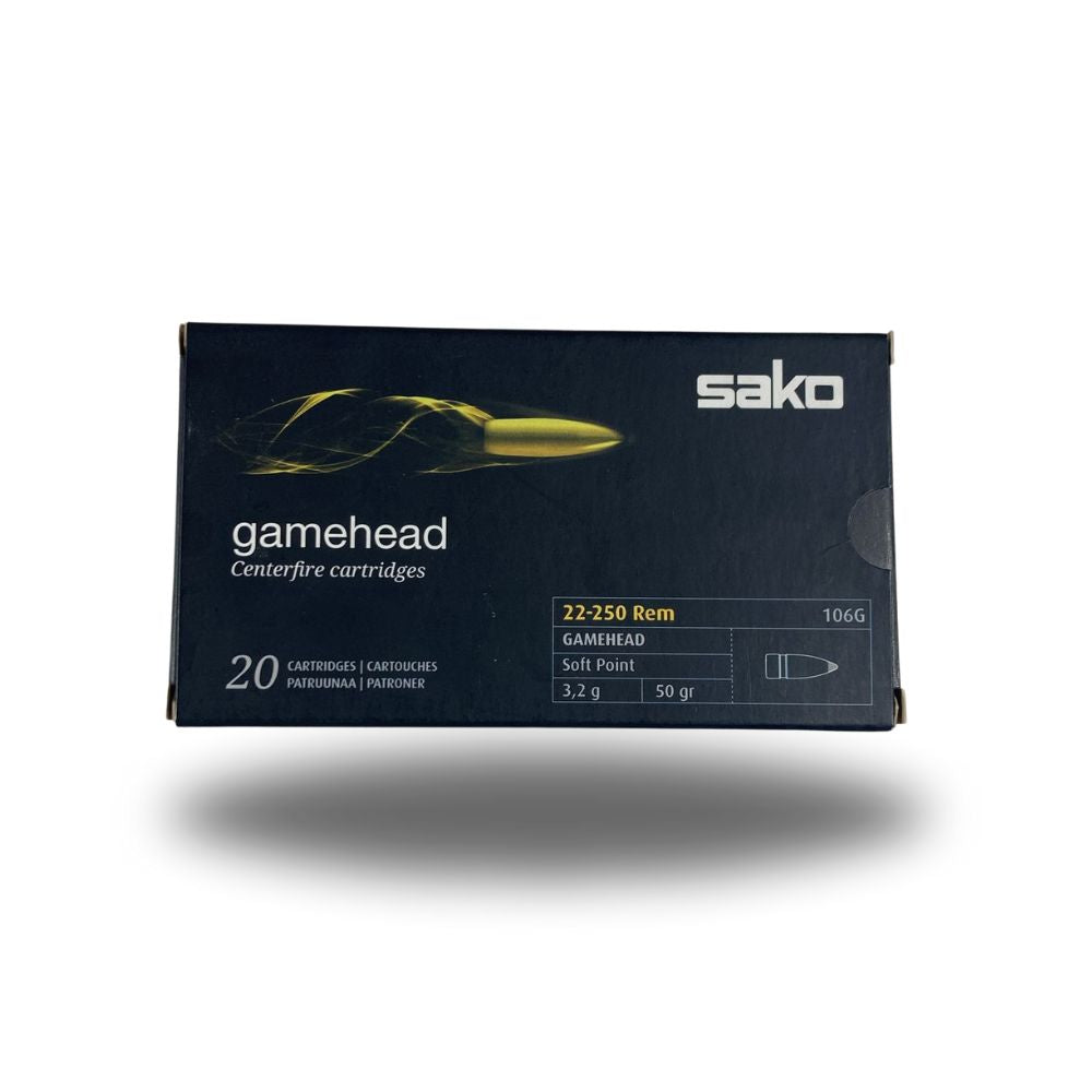 Sako | 22-250 Gamehead 50gr soft point