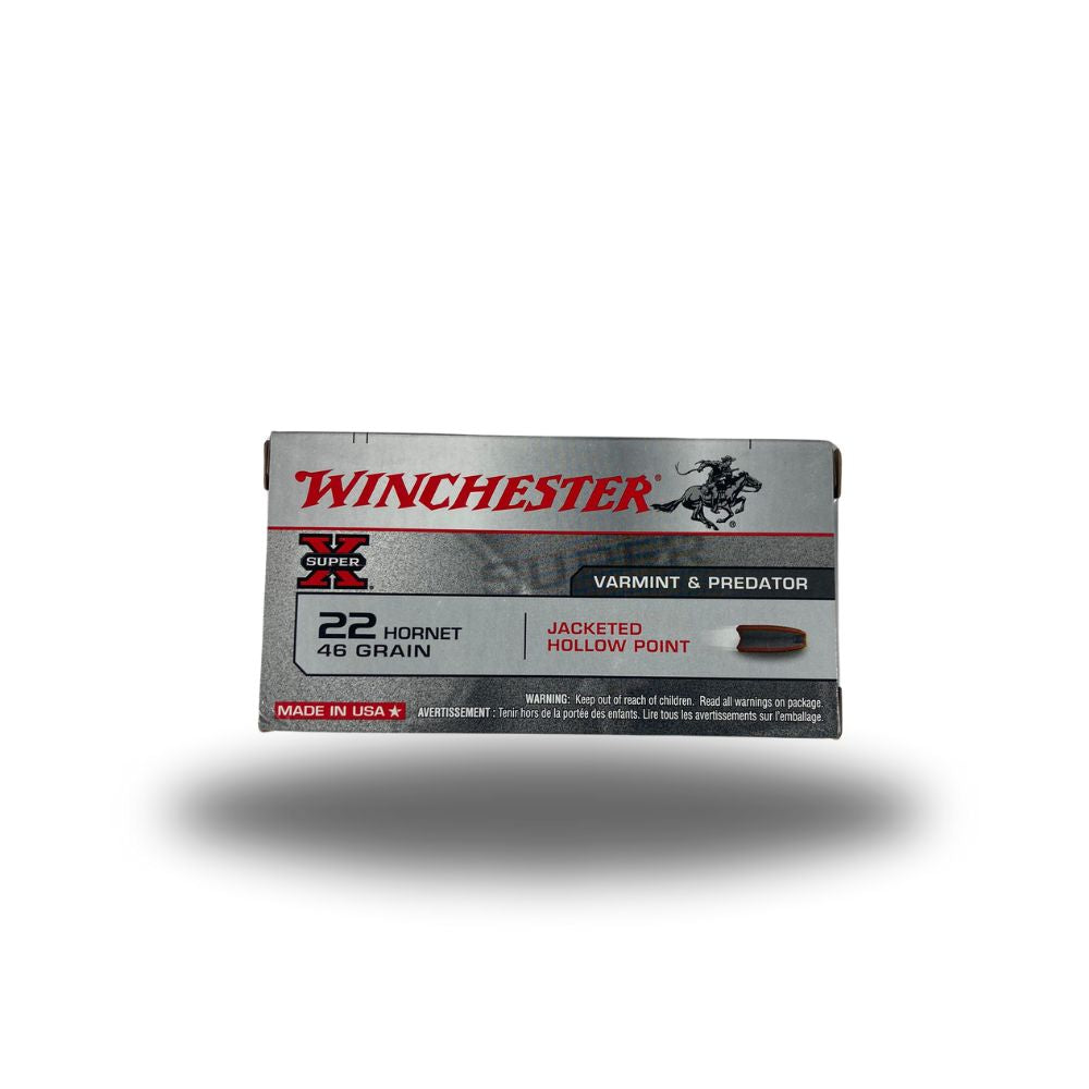 Winchester | Super X | 22 Hornet 46gr | Jacketed Hollow Point