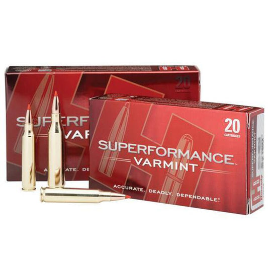 Wildhunter.ie - Hornady | Superformance .222 Rem | 50 Grain | V-Max 20 | Rnd Box -  Centre Fire Ammo 