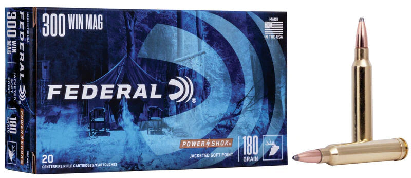 Wildhunter.ie - Federal | Power-Shok | .300 Win Mag -  Centre Fire Ammo 