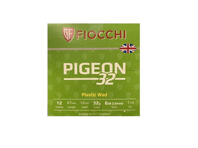 Fiocchi | Pigeon Evo Cartridges | 32g | 6