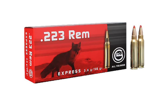 Wildhunter.ie - Geco | .223 REM. Express | 56gr -  Centre Fire Ammo 