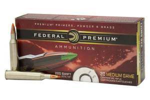 Federal Premium | 220 | Swift | 40 grain