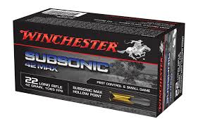 Winchester | 42 Max | Subsonic | 22LR 42gr