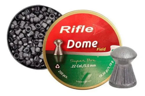 Rifle | Dome Field Pellet | 5.5mm | .22 Cal | 250pcs