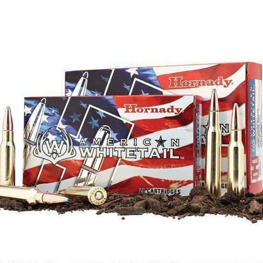 Hornady American Whitetail, .300 Winchester Magnum, InterLock SP, 180 Grain, 20 Rounds