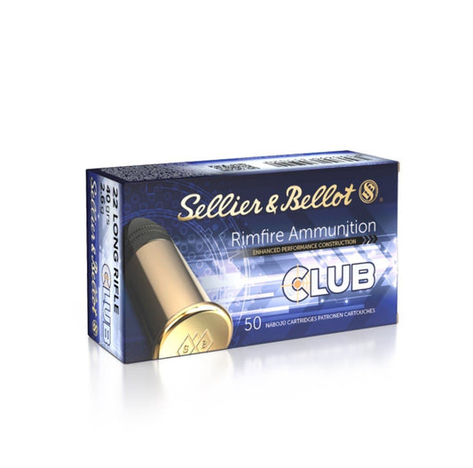 Sellier & Bellot | .22LR LRN | SB Club | 40gn Bullets