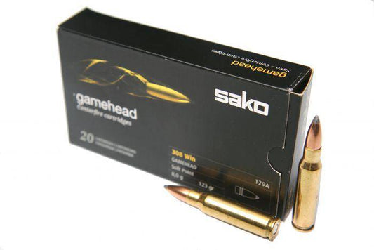 Sako Gamehead 308 Win 123gr (Soft Point)