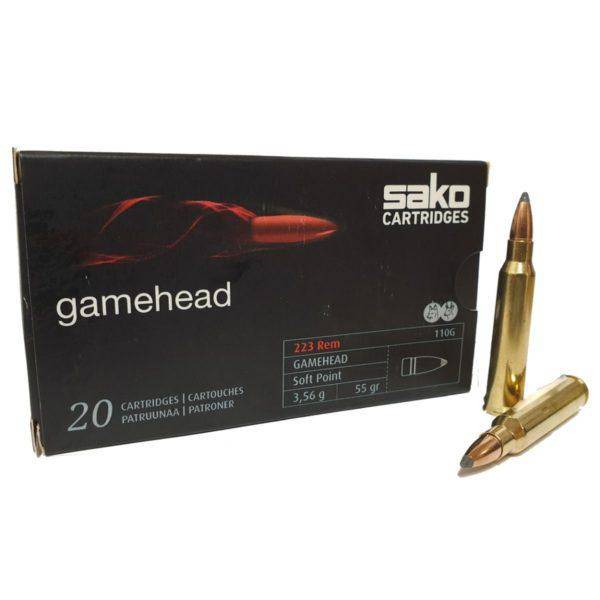 Sako | Gamehead | 223 Soft Point | 55gr