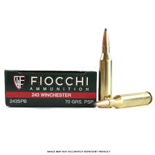 Fiocchi 243 SPB Winchester 70 grs PSP