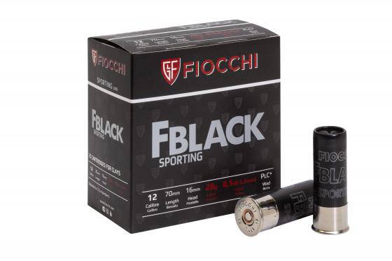 Fiocchi | F Black | Sporting | Fibre Wad | 28gr | 8 | 12G