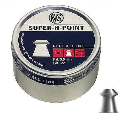 RWS | Super H Point .22 Flat Pellets | 5.5mm