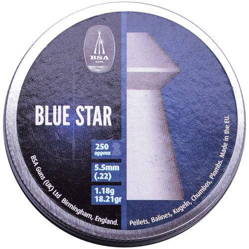 Blue star .22 pellets